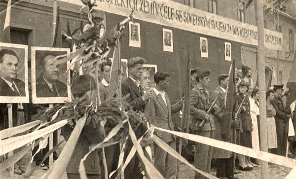 1.máj 1959 Mutěnínští v Hostouni