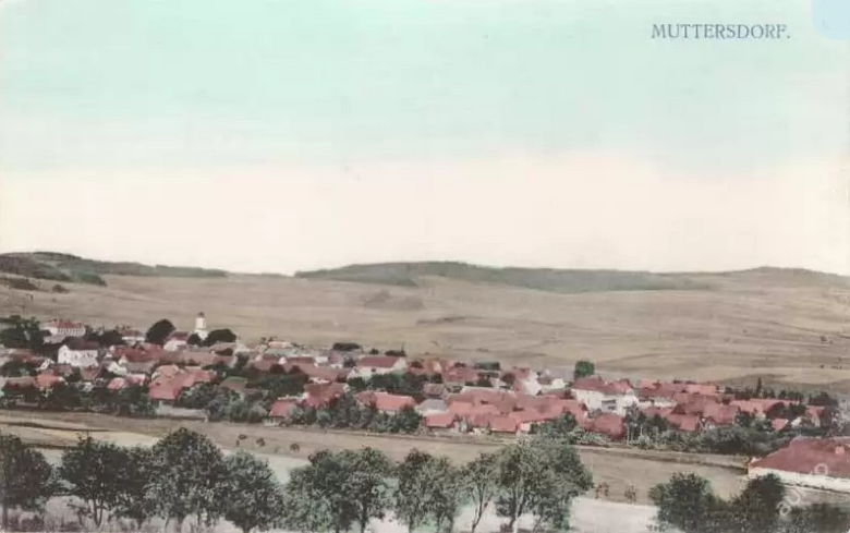 Mutěnín pohled 1900
