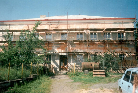 Škola - oprava fasády 